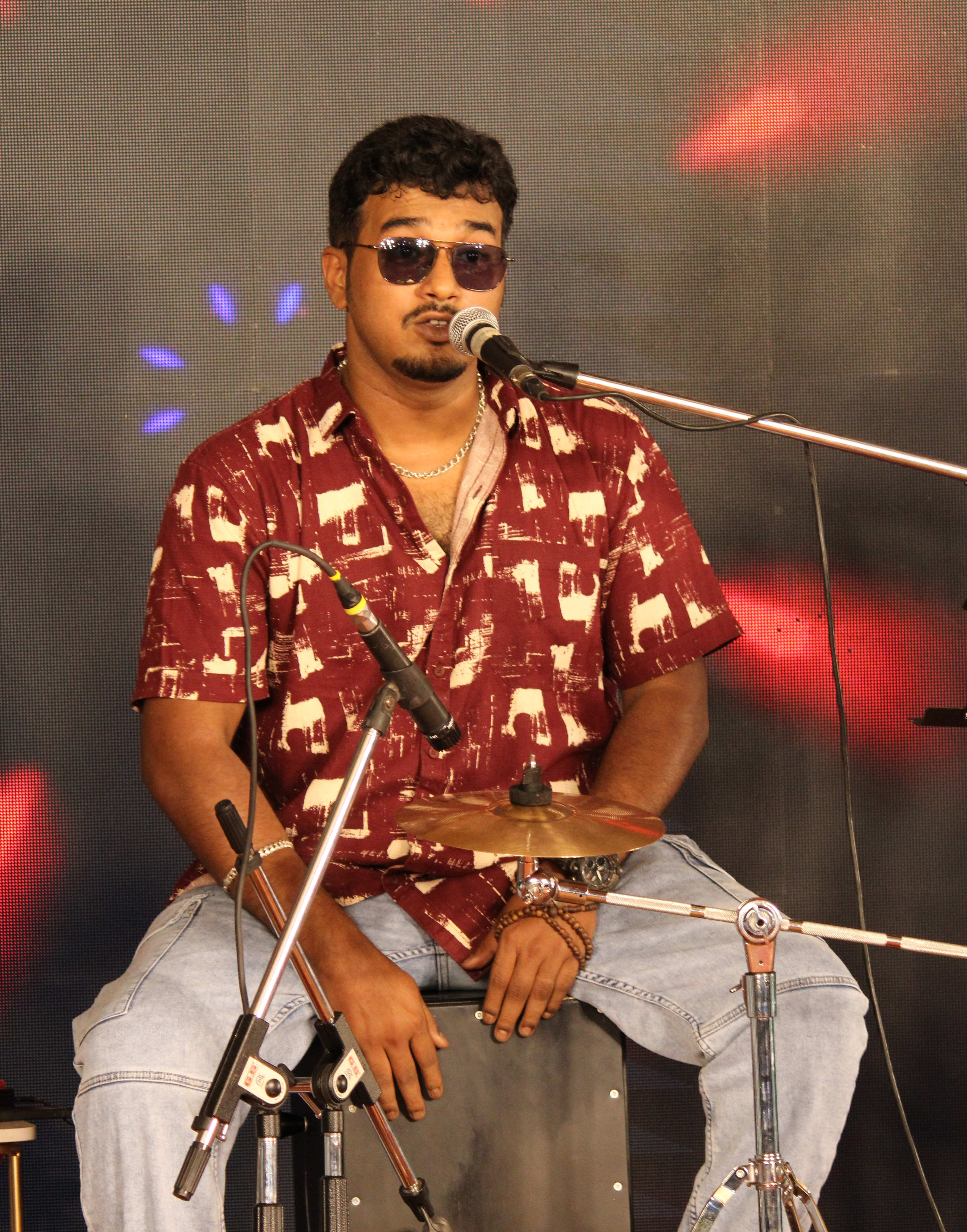 Durga Puja show at Agomoni on Maha Saptami 2025